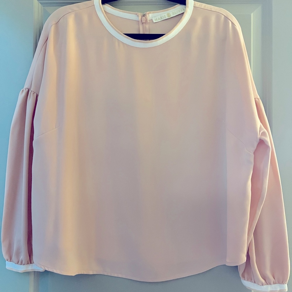 Marie Oliver Balloon Sleeve Top